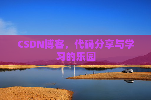 CSDN博客，代码分享与学习的乐园